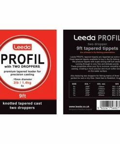 Leeda Profil Casts Wet Fly (2 Droppers) - Leaders & backing