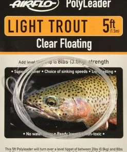 Airflo Trout Poly Leader 5ft - Leaders & backing