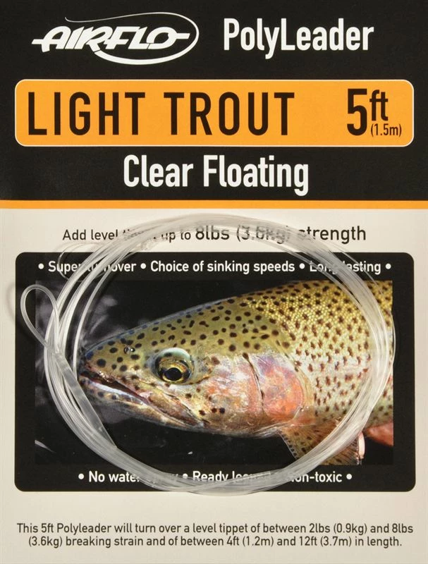 Airflo Trout Poly Leader 5ft - Leaders & backing 1 Airflo Trout Poly Leader 5ft - Leaders & backing