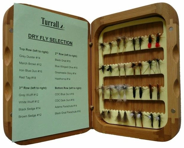 Turrall Presentation Fly Set - Dry Flies - Fly sets 1 Turrall Presentation Fly Set - Dry Flies - Fly sets