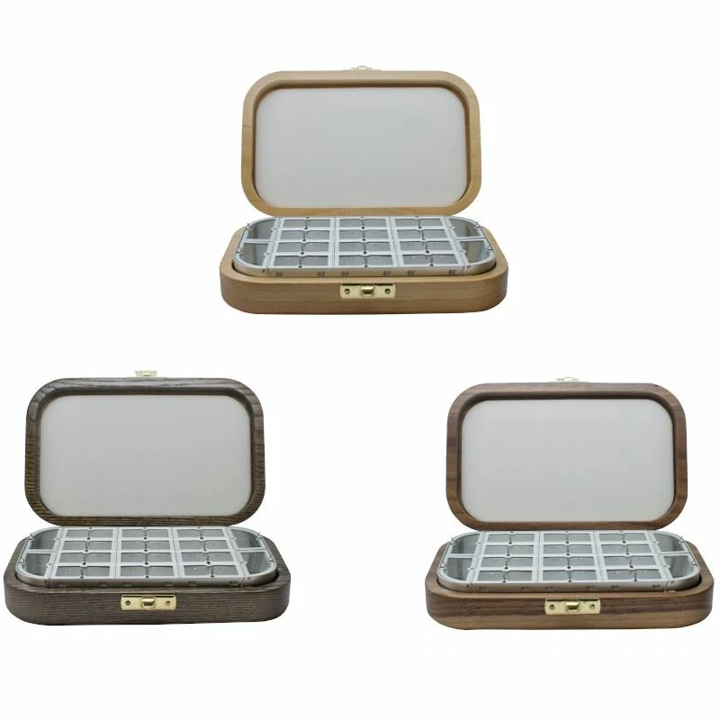 Richard Wheatley Wooden Fly Boxes - 2 Richard Wheatley Wooden Fly Boxes - - Image 2