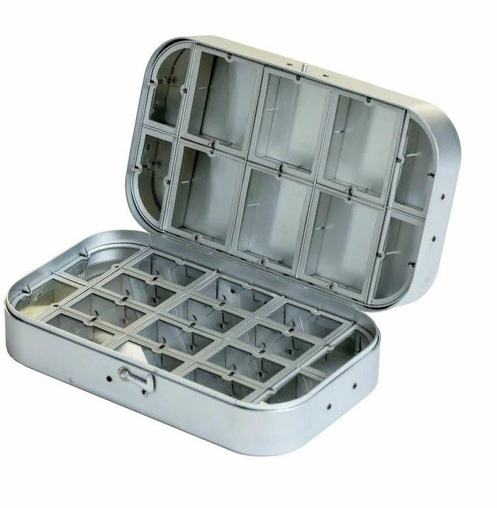 Richard Wheatley Compartment Fly Boxes - 1 Richard Wheatley Compartment Fly Boxes -
