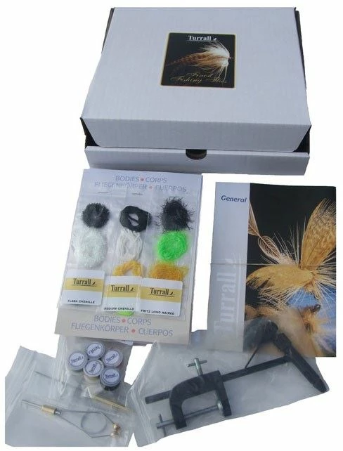 Turrall Popular Fly Tying Kit - Fly tying tools 1 Turrall Popular Fly Tying Kit - Fly tying tools