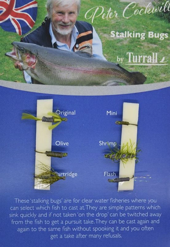 Turrall Peter Cockwill Stalking Bugs - Fly sets 1 Turrall Peter Cockwill Stalking Bugs - Fly sets