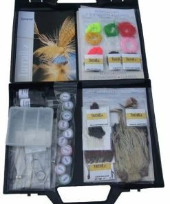 Turrall Premium Fresh Water Fly Tying Kit - Fly tying tools