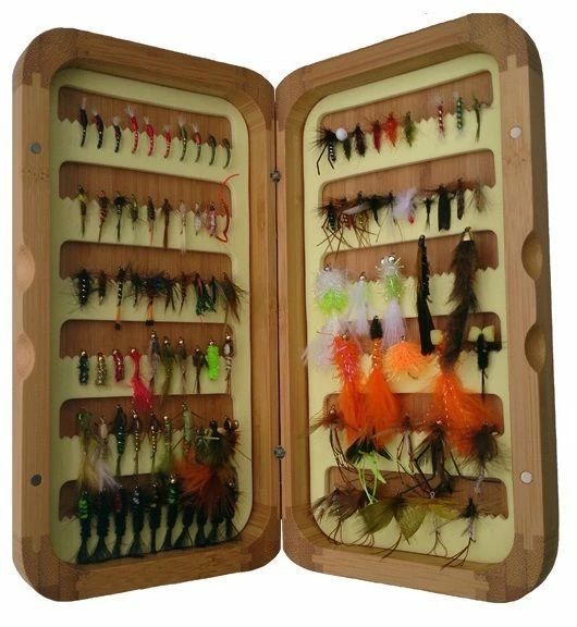 Turrall Bamboo Grande Fly Box (Large) - Fly boxes 2 Turrall Bamboo Grande Fly Box (Large) - Fly boxes - Image 2